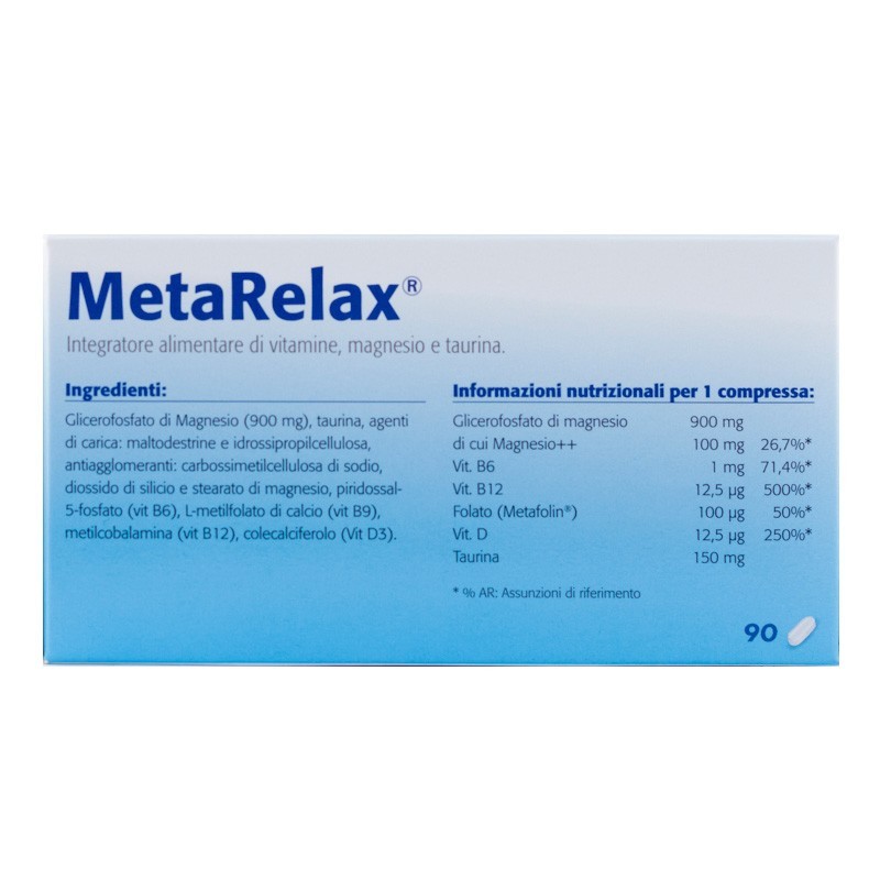 Metagenics MetaRelax NEW [+vit. B6 B9... Metagenics MetaRelax NEW [+vit. B6 B9...