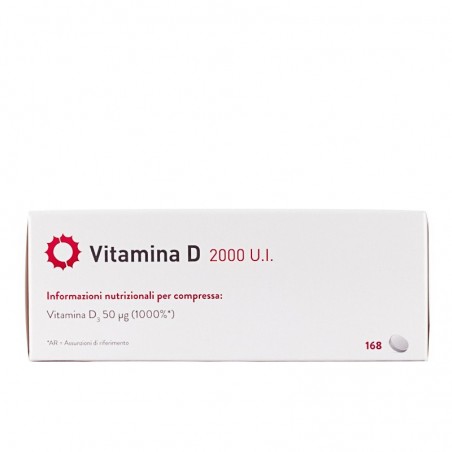 Integratore Vitamina D 2000 U.I. , 168 cps masticabili Metagenics