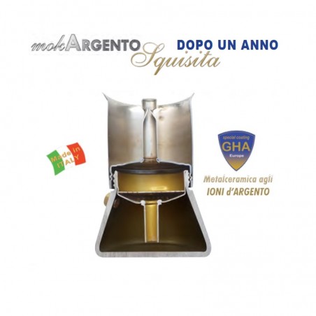 Prime Moka Caffè Squisita agli ioni d'argento - 4 tazze