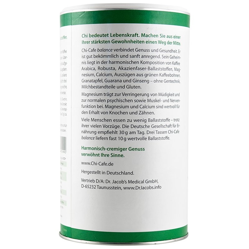 immagine della confezione di Chi-cafè Equilibrio Gr 180, modalità d'uso