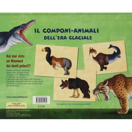 Libro Il Componi-Animali dell'Era Glaciale - Sara Ball