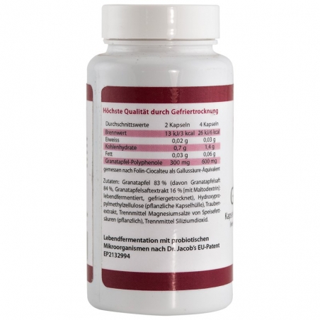 immagine della confezione dell'integratore Granaprostan capsule 100 Gr.60, valori nutrizionali