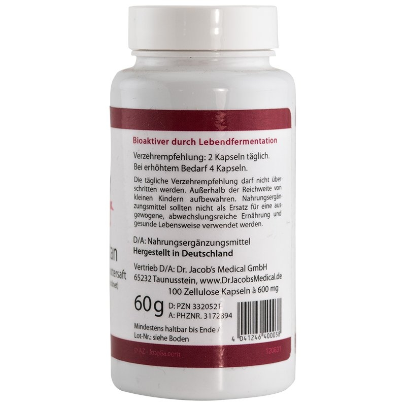 immagine della confezione dell'integratore Granaprostan capsule 100 Gr.60, valori nutrizionali