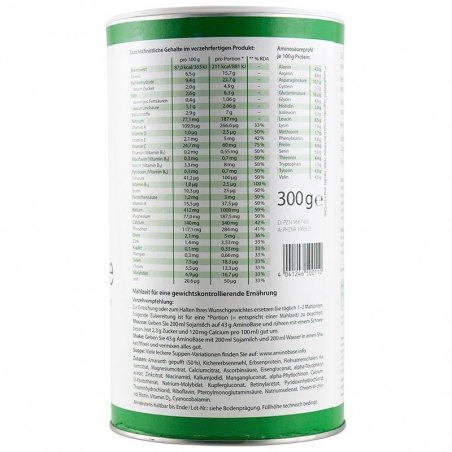 immagine della confezione di  AminoBase Gr 300 , ingredienti e modo d'uso