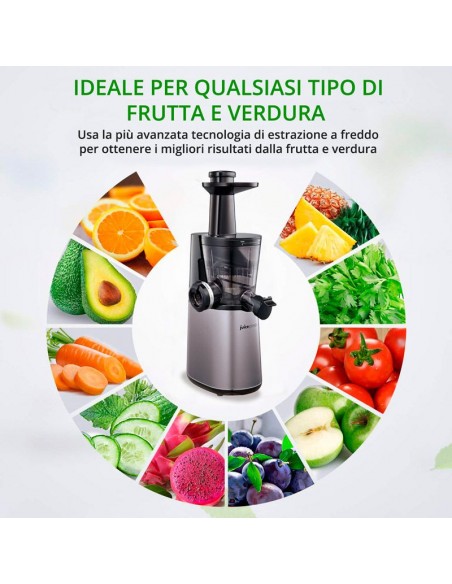 Estrattore di Succo Juicepresso siQuri con Fiber Control - BPA free