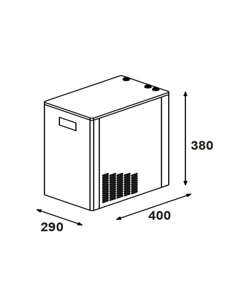 Laude Bolle Dispositivo purificazione dell'acqua ad osmosi inversa con idrogeno e ossigeno attivo - made in Italy