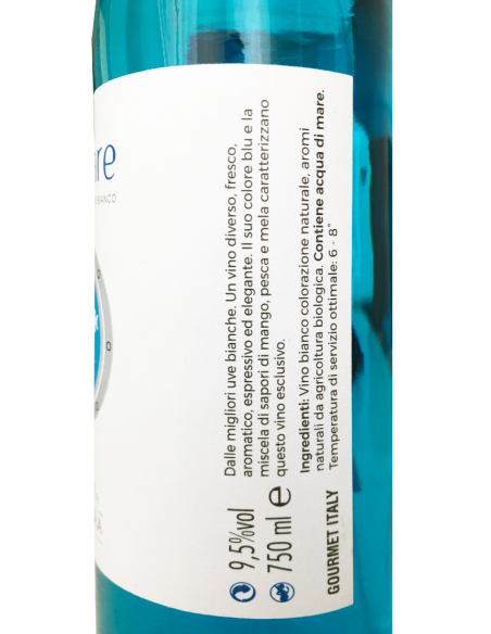 Blu VinoDamare Biologico a Base di Vino Bianco