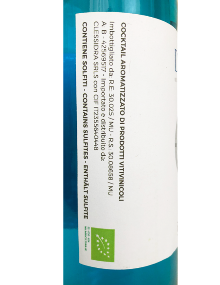 Blu VinoDamare Biologico a Base di Vino Bianco