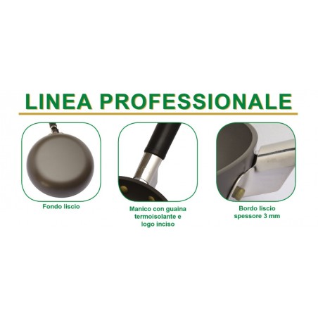 PRIME SALTAPASTA 20cm - 1 MANICO - GHA PROFESSIONALE