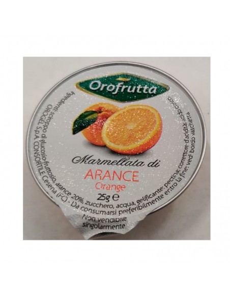 MARMELLATA  DI ARANCE 25 gr x 120 pz