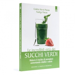 immagine della copertina del Libro Le Incredibili virtù dei Succhi Verdi