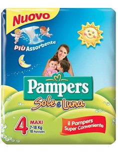 Pannolini Pampers Sole Luna...