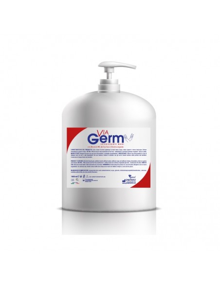 Gel Detergente per mani VIA GERM - Dispenser 1000 ml