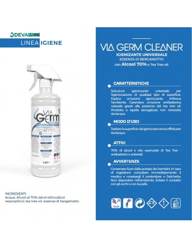 Via Germ cleaner Igienizante...