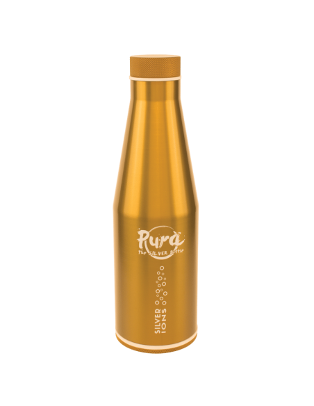 PURA la bottiglia antibatterica agli ioni d'argento GHA - 500m