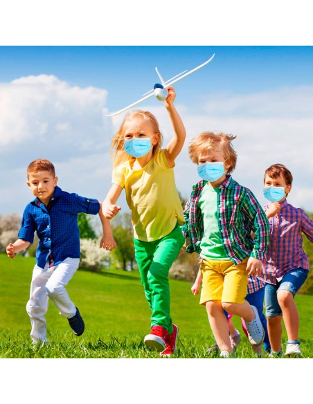 Mascherine Chirurgiche Certificate CE e Made in Italy - Dispositivo Medico di Tipo 1 Classe 2 - Idrorepellente