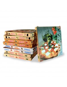 100 Scatole Cartone Pizza...