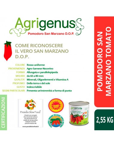 Pomodoro San Marzano DOP Agrigenus -...