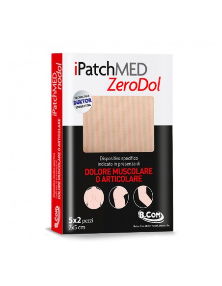ZeroDol Cerotti Antidolorifici per Dolori Articolari, Muscolari e Mestruali - Dispositivo Medico CE - Made in Italy 10 Patch