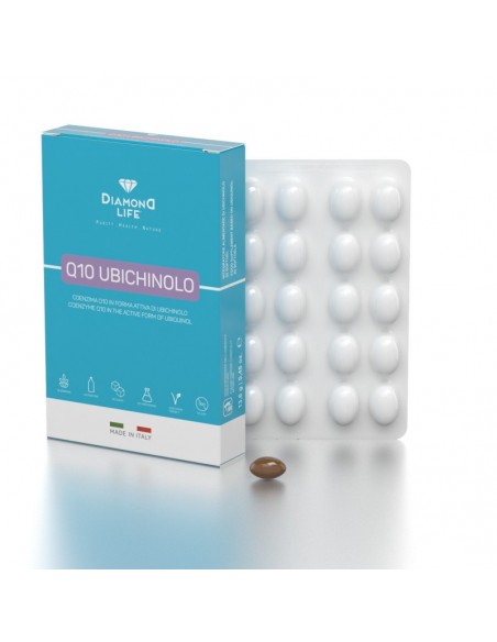Diamond Life - Q10 Ubichinolo - Integratore alimentare a base di Ubichinolo