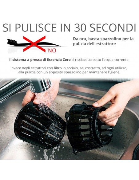 Essenzia Zero: Estrattore di Succo a Freddo Zero Metal - 10 Years Anniversary in Limited Edition