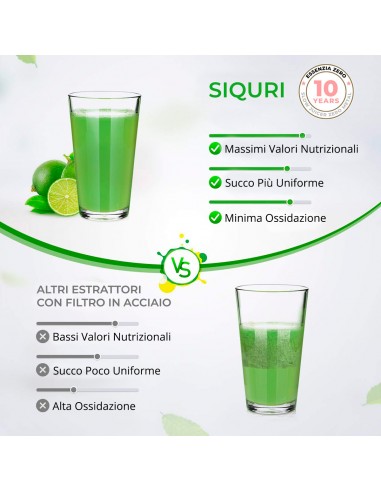 Essenzia Zero: Estrattore di Succo a... Essenzia Zero: Estrattore di Succo a...