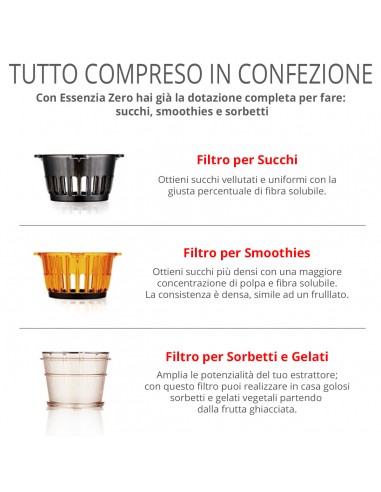 Essenzia Zero: Estrattore di Succo a... Essenzia Zero: Estrattore di Succo a...