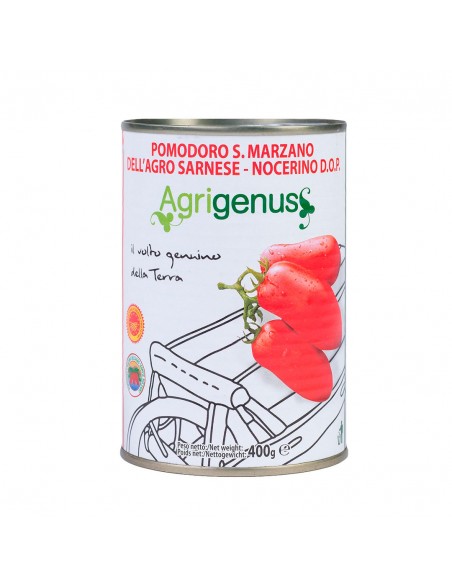 Agrigenus Pomodori San Marzano DOP (Agro Sarnese Nocerino) 12 Pezzi da 400 g