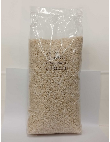Riso Carnaroli Stagionato 22 mesi in Atmosfera Protetta - De Tacchi - Kg 1
