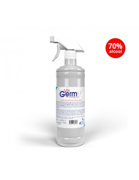 copy of Spray Igienizzante per Superfici, Tessuti, Ambienti, Vestiti Abiti AlcoSet con Alcol 70%