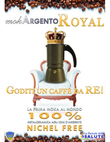 MOKARGENTO ROYAL 4TAZZE G.H.A.