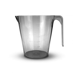 immagine della caraffa di plastica da 1.5 litri per raccolta succo e polpa estrattore di succo i vivo Essenzia e Juicepresso