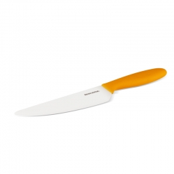 immagine del Coltello arancione in ceramica. Lunghezza lama: 15 cm / linea Vitamino