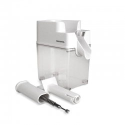immagine dello  Snocciola Ciliegie  e dei pezzi smontabili  / linea Handy. tescoma 2