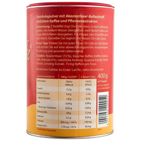 Chi-Cafè Classic Gr 400 - Dr. Jacob's