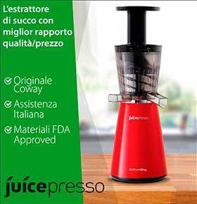 Juicepresso occupa nemo spazio in cucina