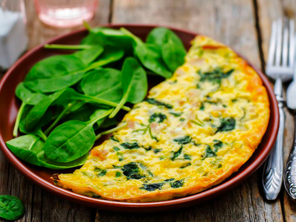 frittata con scarti estrattore