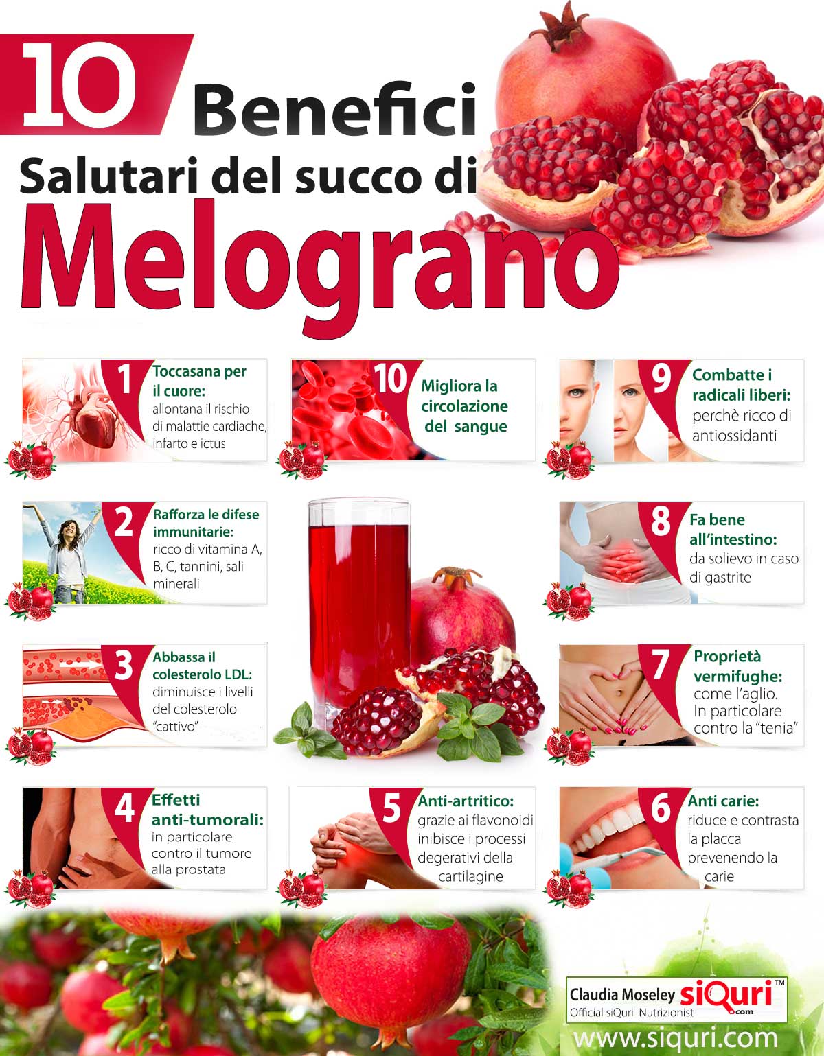 proprietà del melograno