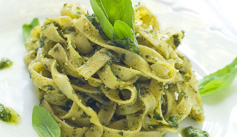 Pasta al pesto vegan