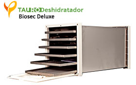 Deshidratador de alimentos Biosec de acero inoxidable