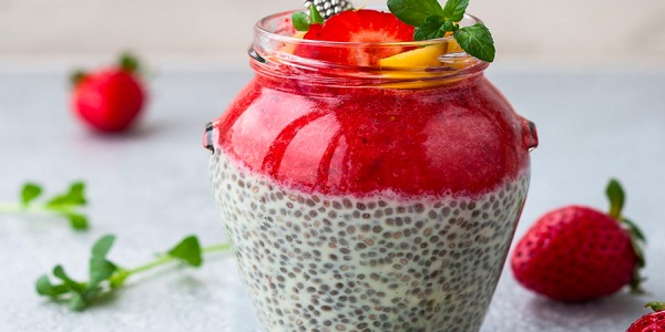 Come fare il budino di semi di chia per la colazione